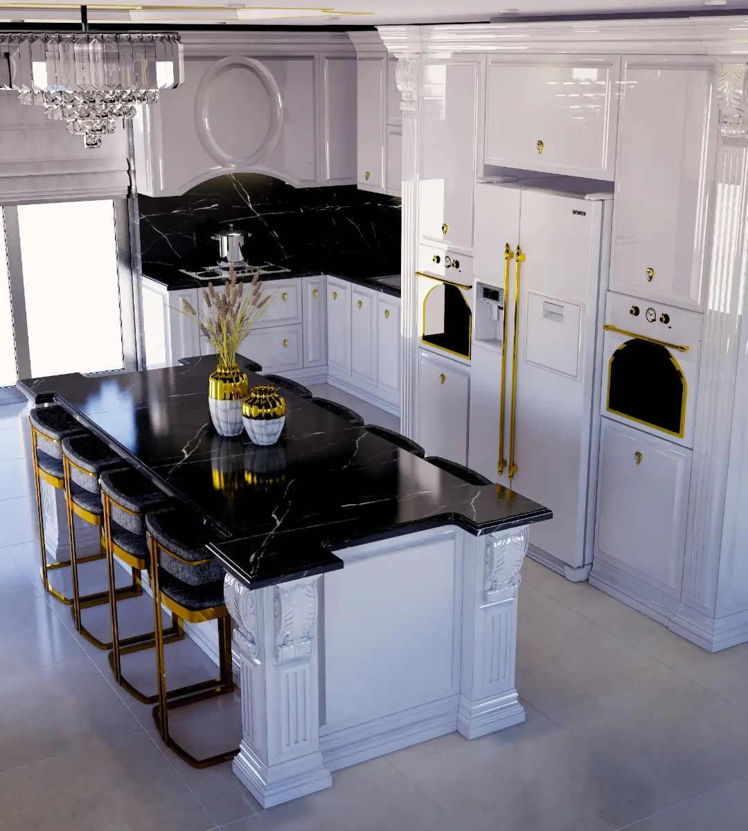 طراحی انواع کابینت